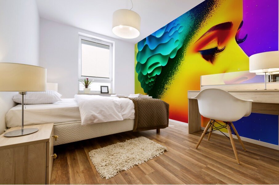 The Art of the Mind 124 Mural print