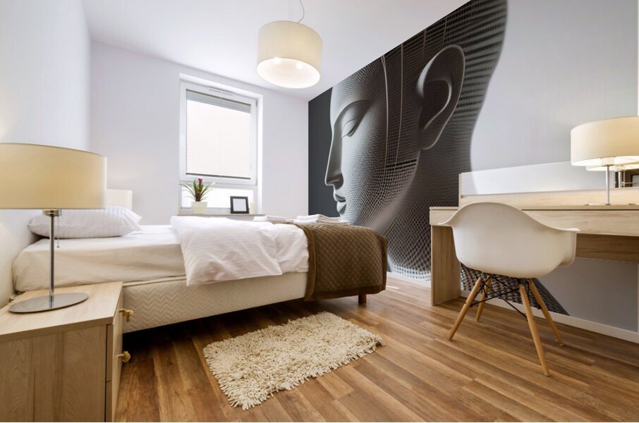 Faceless Expression 6 Mural print