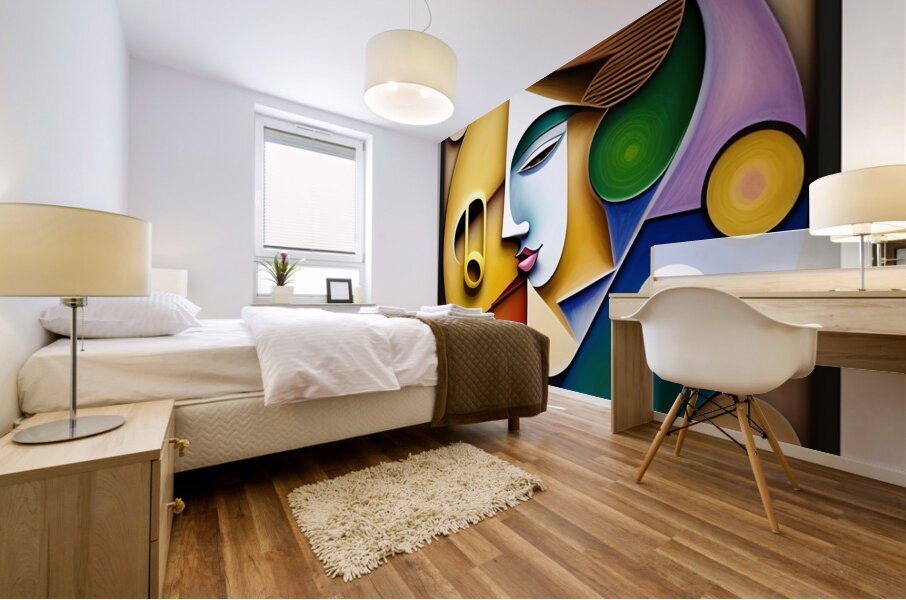 Art exhibition 6 Mural print