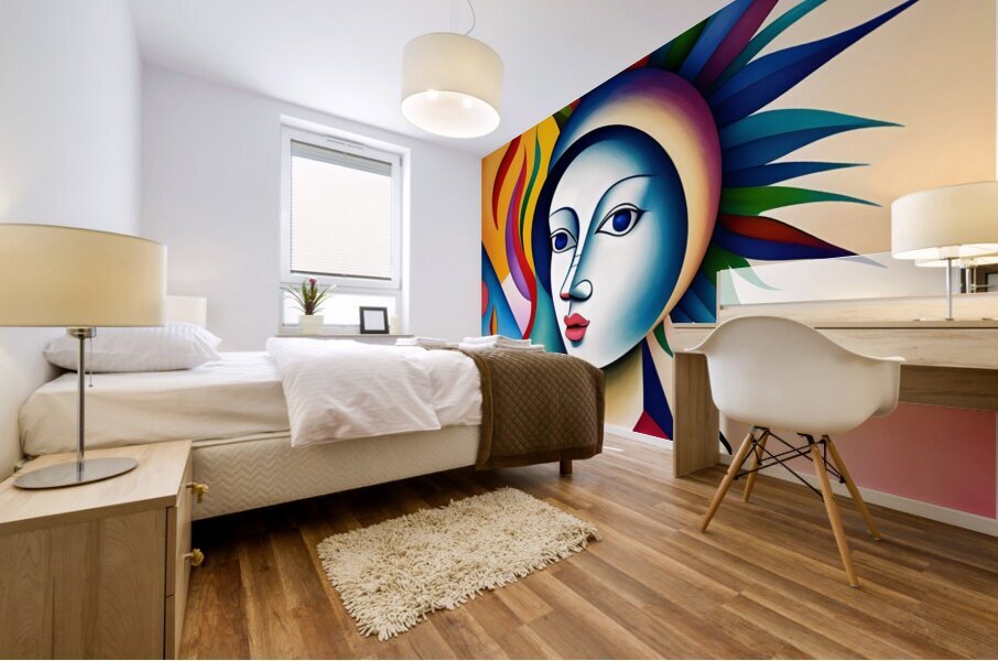 Creative Contrast Mural print