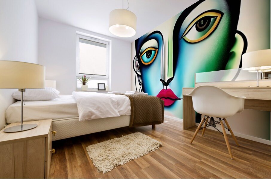 Modern Art Expression 32 Mural print