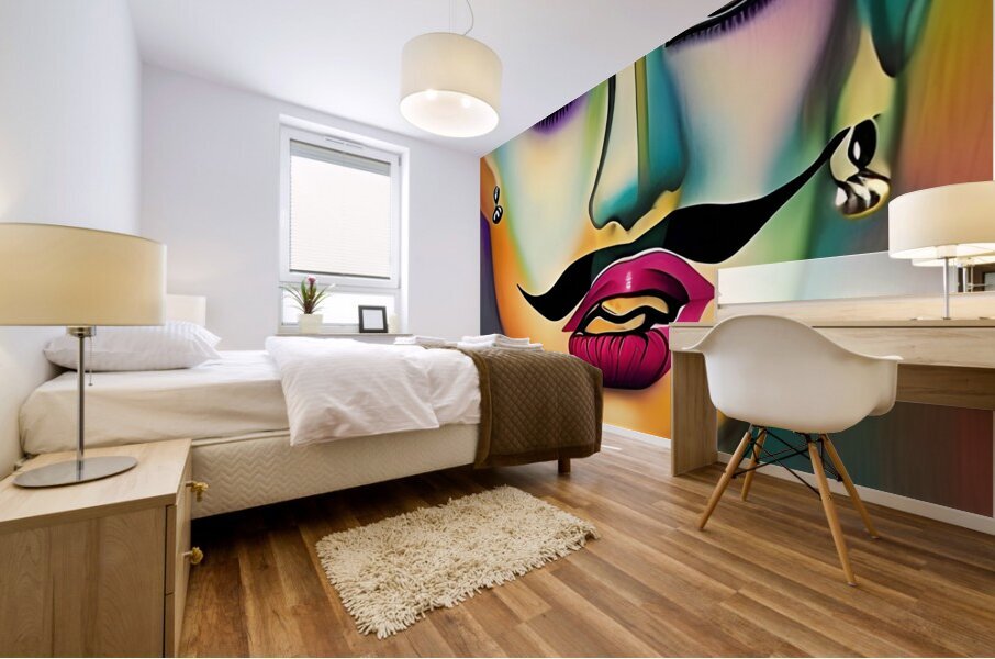 Modern Art Expression 28 Mural print