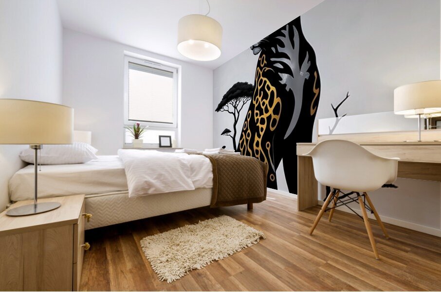 Stylized Art 91 Mural print