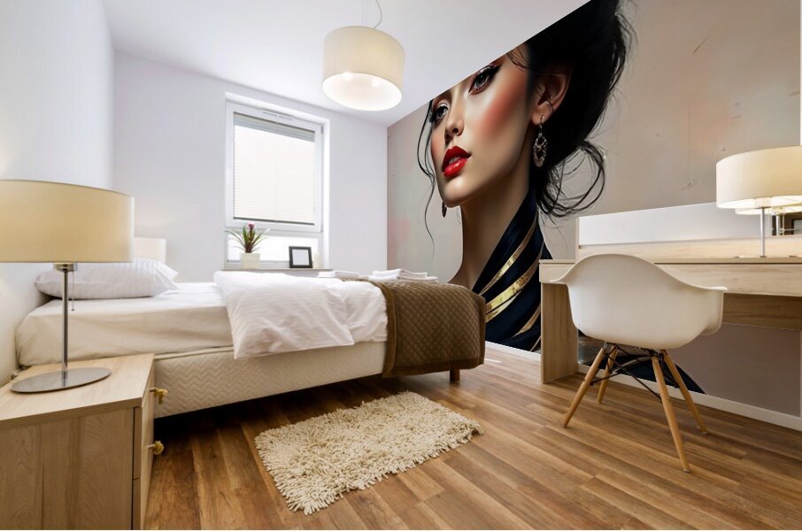Stylized Art 126 Mural print