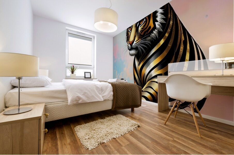 Stylized Art 129 Mural print