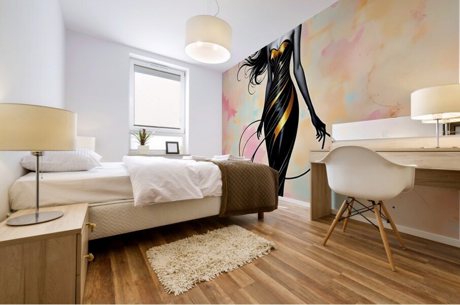 Stylized Art 175 Mural print