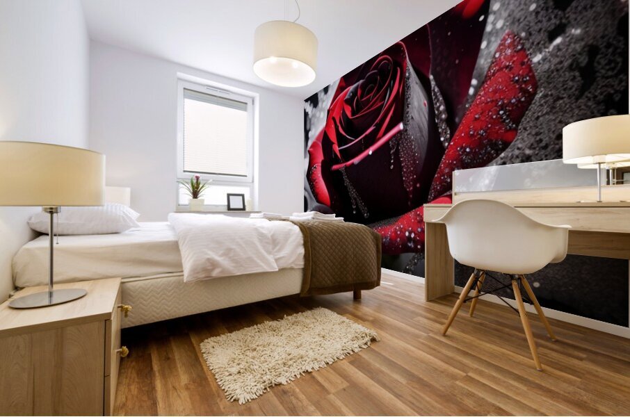 Rose5 Mural print
