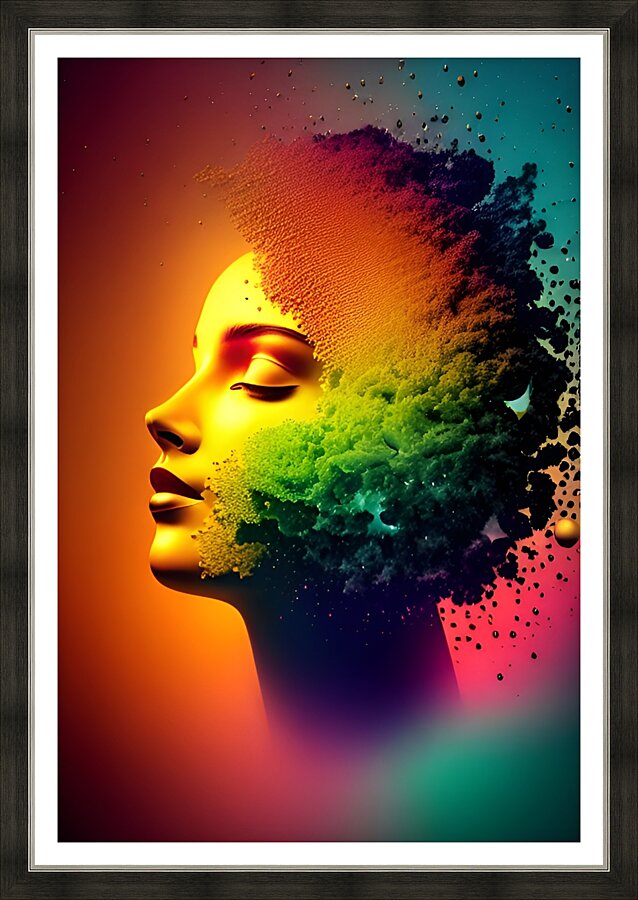 The Art of the Mind 101 Picture Frame print