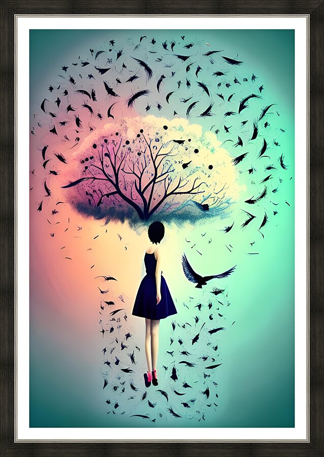 The Art of the Mind 68 Picture Frame print