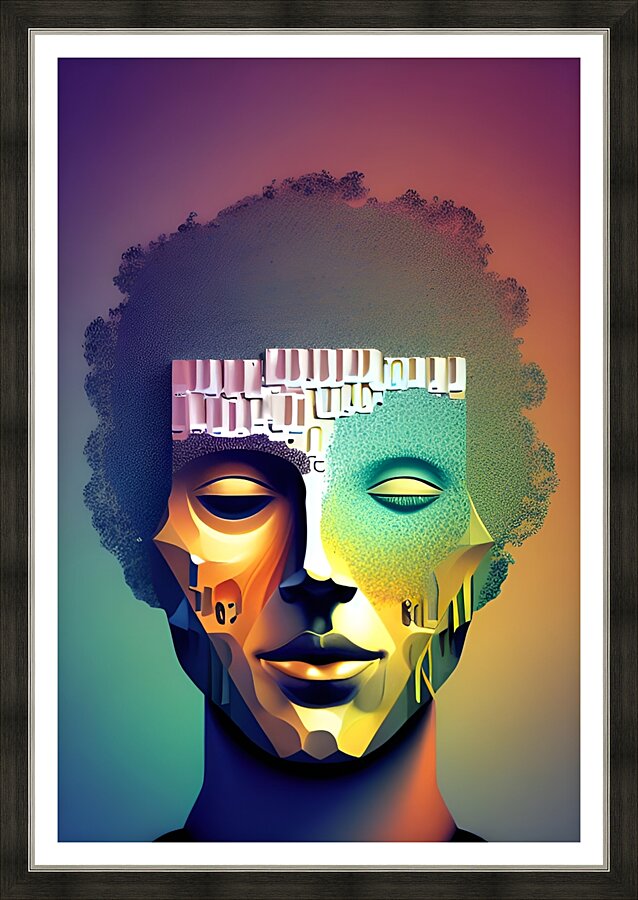 The Art of the Mind 42 Picture Frame print