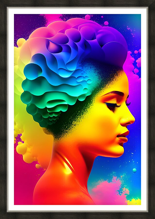 The Art of the Mind 124 Picture Frame print