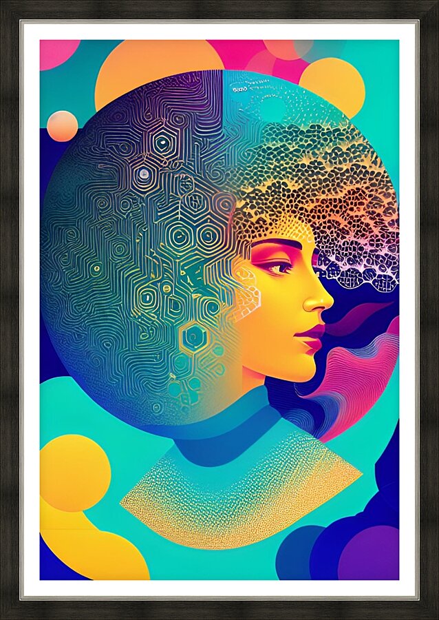 The Art of the Mind 130 Picture Frame print