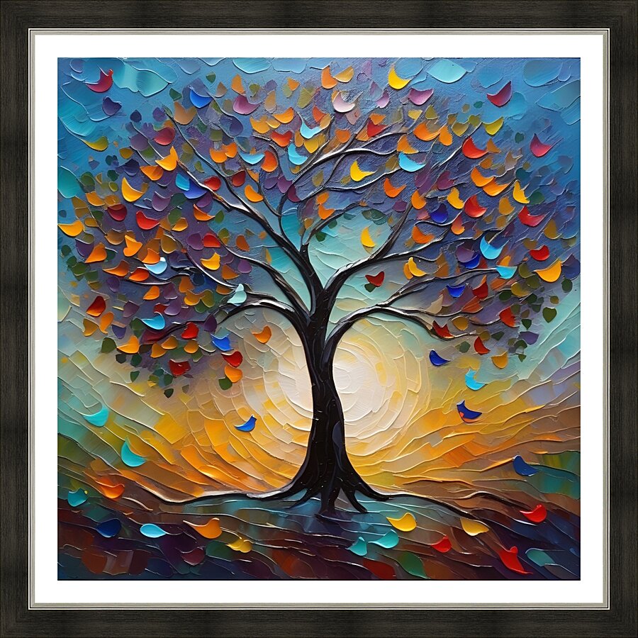 Artistic Tree of Life 72 Picture Frame print