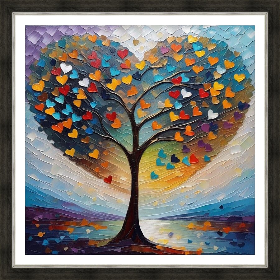 Artistic Tree of Life 74 Picture Frame print