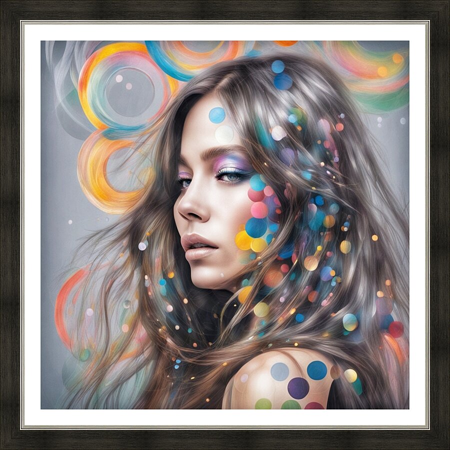 Dreams in Circles 12 Picture Frame print