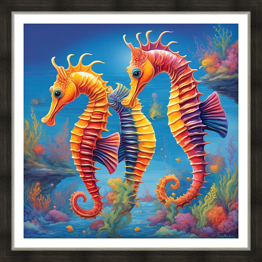 The Aquatic Gallery 19 Picture Frame print