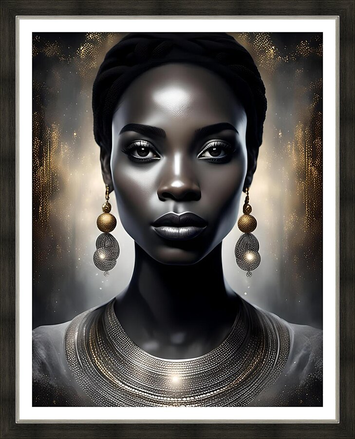 Alluring Aura Picture Frame print
