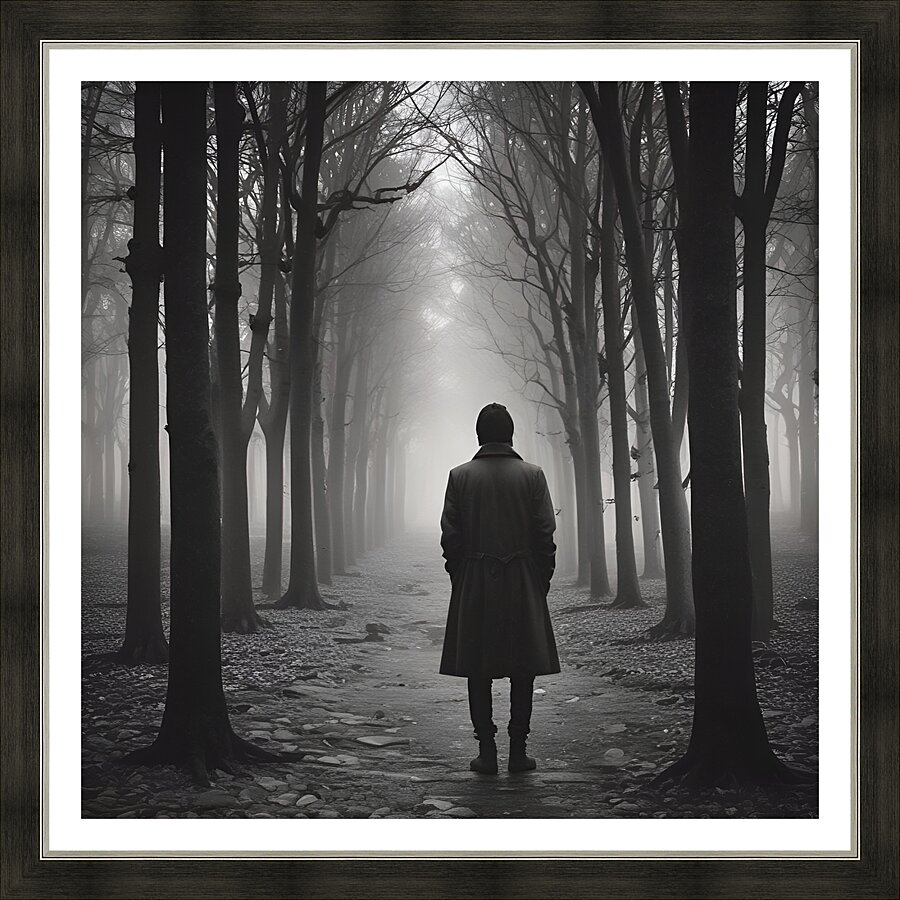 The One Alone 5 Picture Frame print