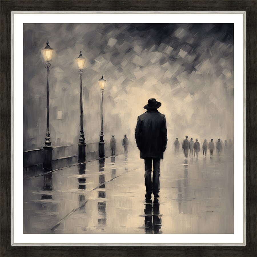 The One Alone 6 Picture Frame print