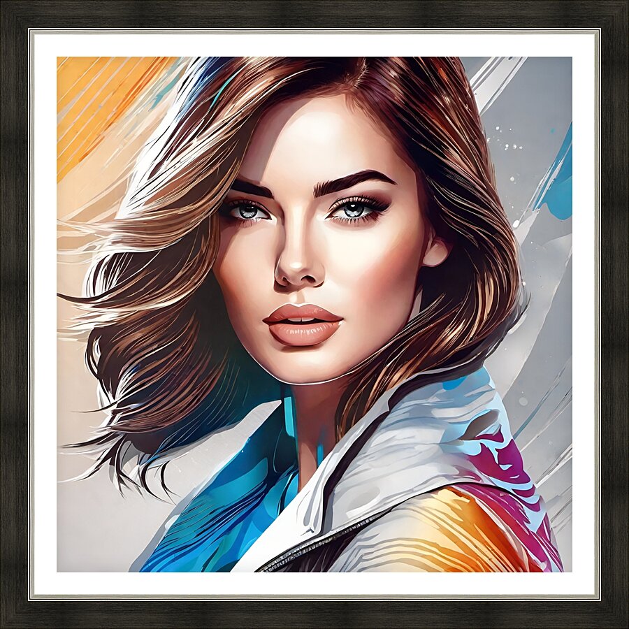 Stylish and Chic 85 Picture Frame print