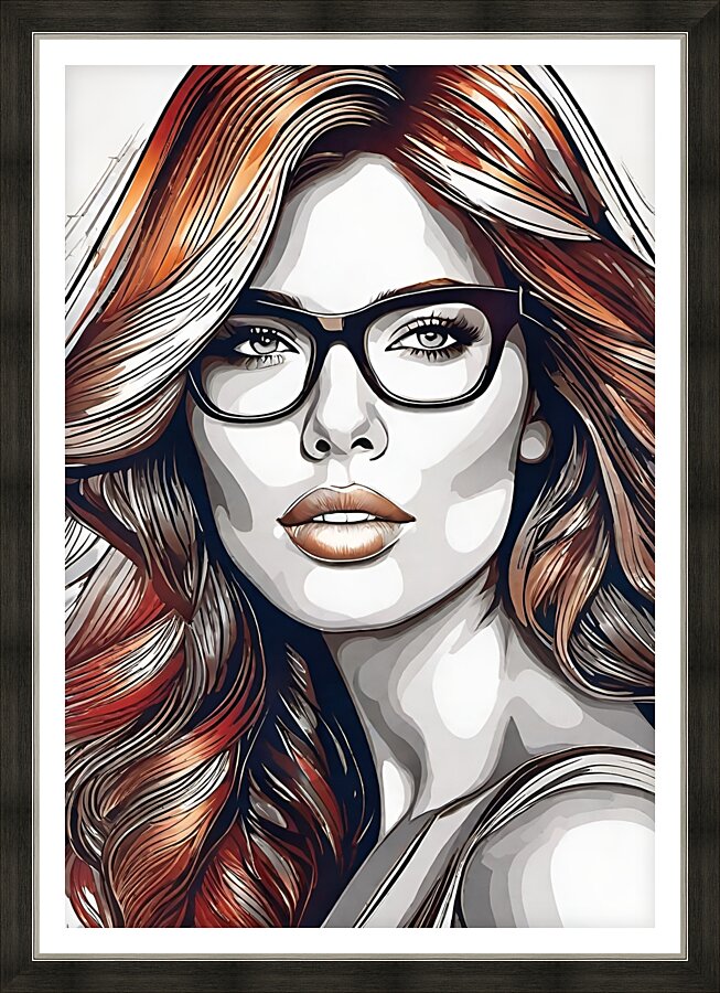 Stylish and Chic 77 Picture Frame print