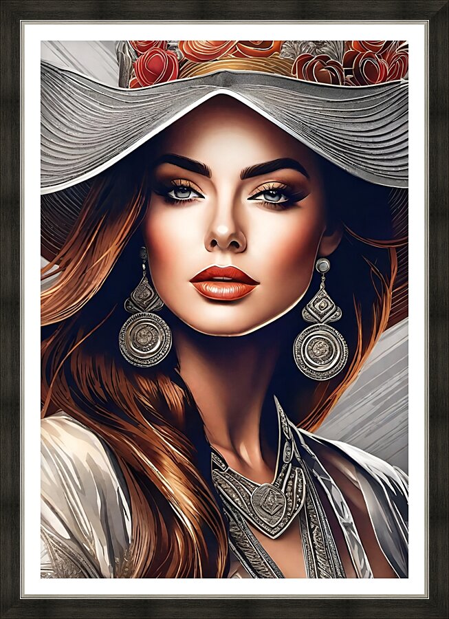 Stylish and Chic 14 Picture Frame print