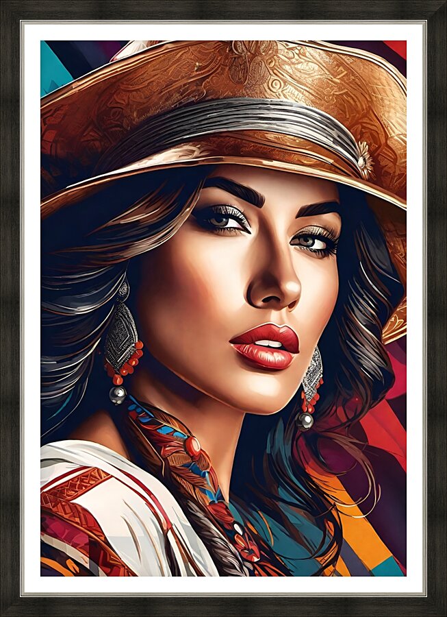 Stylish and Chic 15 Picture Frame print