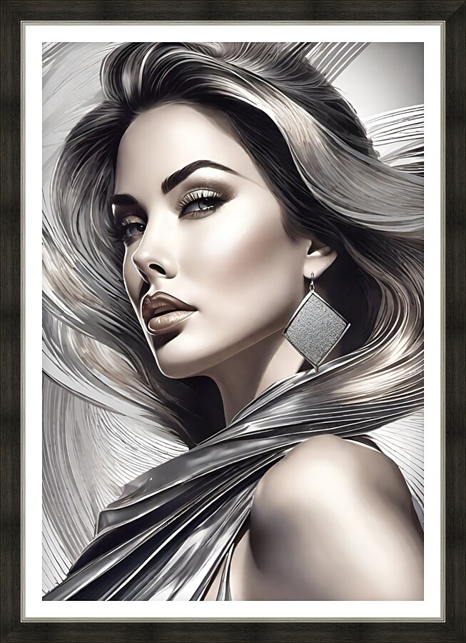 Stylish and Chic 43 Picture Frame print