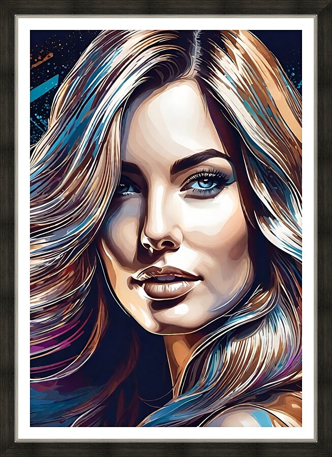 Stylish and Chic 57 Picture Frame print