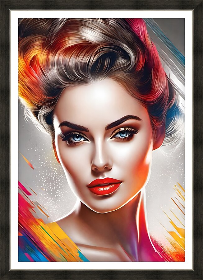 Stylish and Chic 28 Picture Frame print