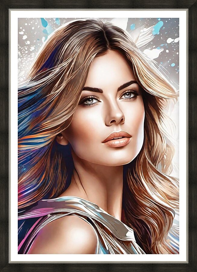 Stylish and Chic 49 Picture Frame print