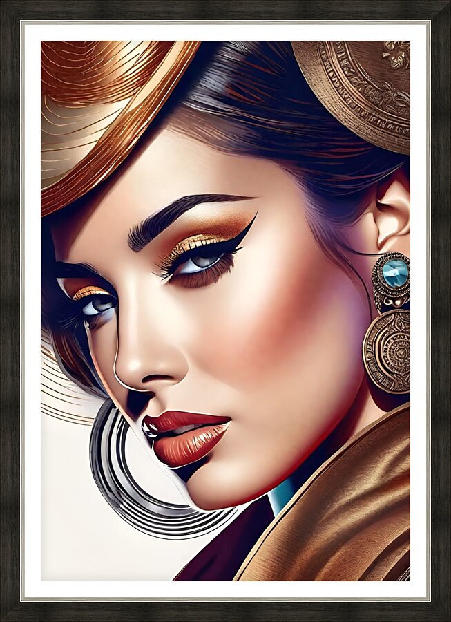 Stylish and Chic 20 Picture Frame print