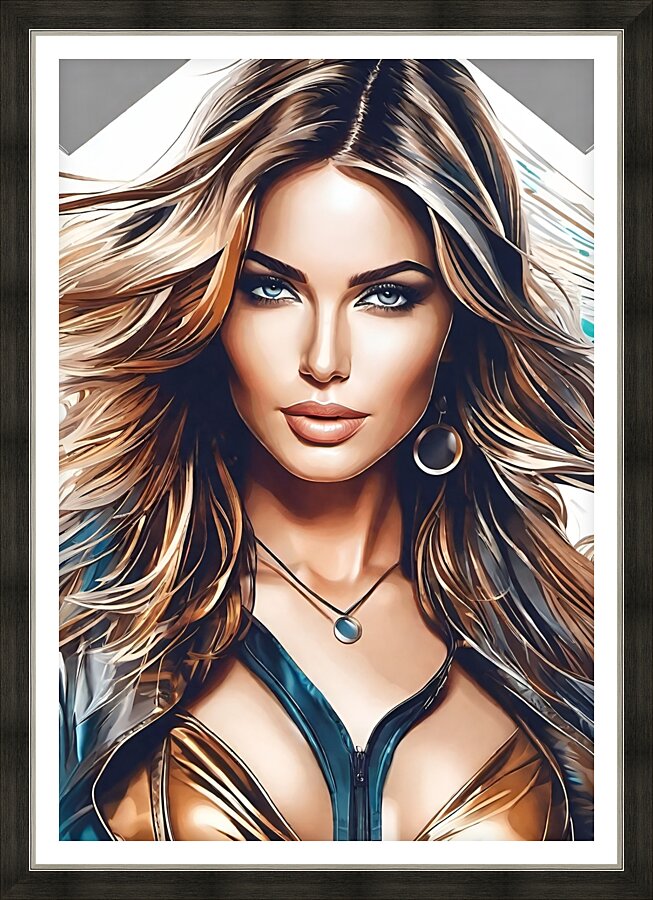Stylish and Chic 37 Picture Frame print