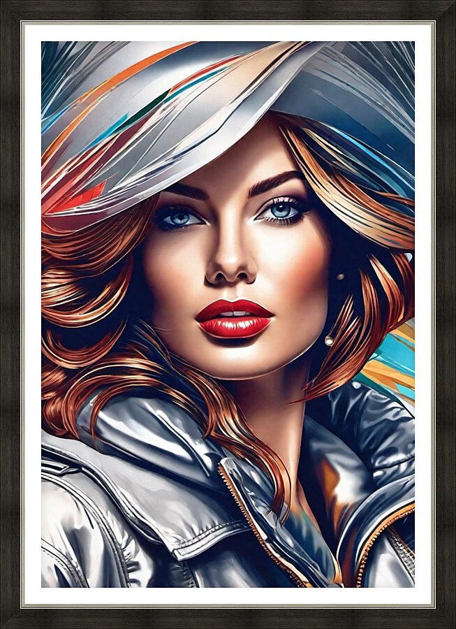 Stylish and Chic 74 Picture Frame print