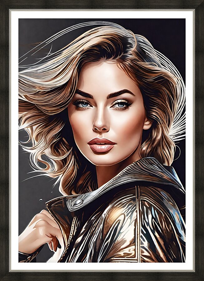 Stylish and Chic 24 Picture Frame print