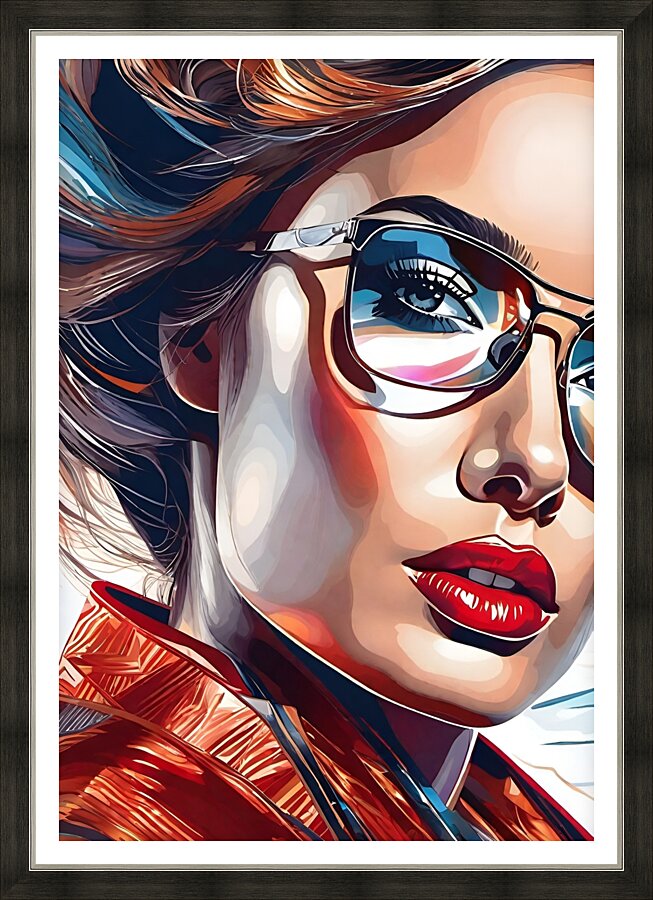 Stylish and Chic 69 Picture Frame print