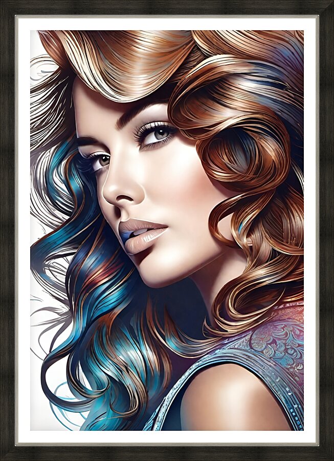 Stylish and Chic 30 Picture Frame print