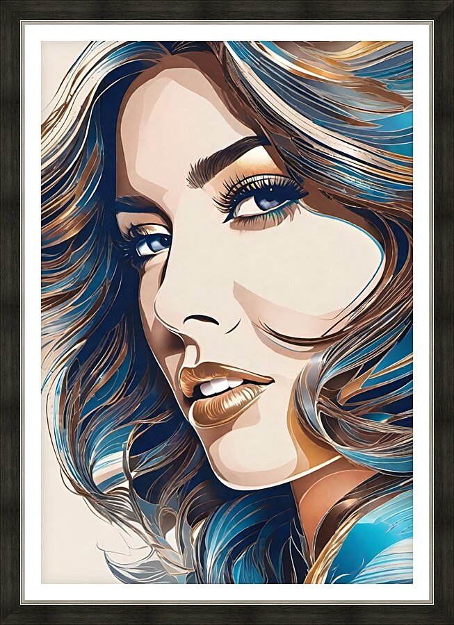 Stylish and Chic 33 Picture Frame print