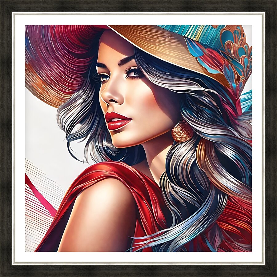 Stylish and Chic 66 Picture Frame print