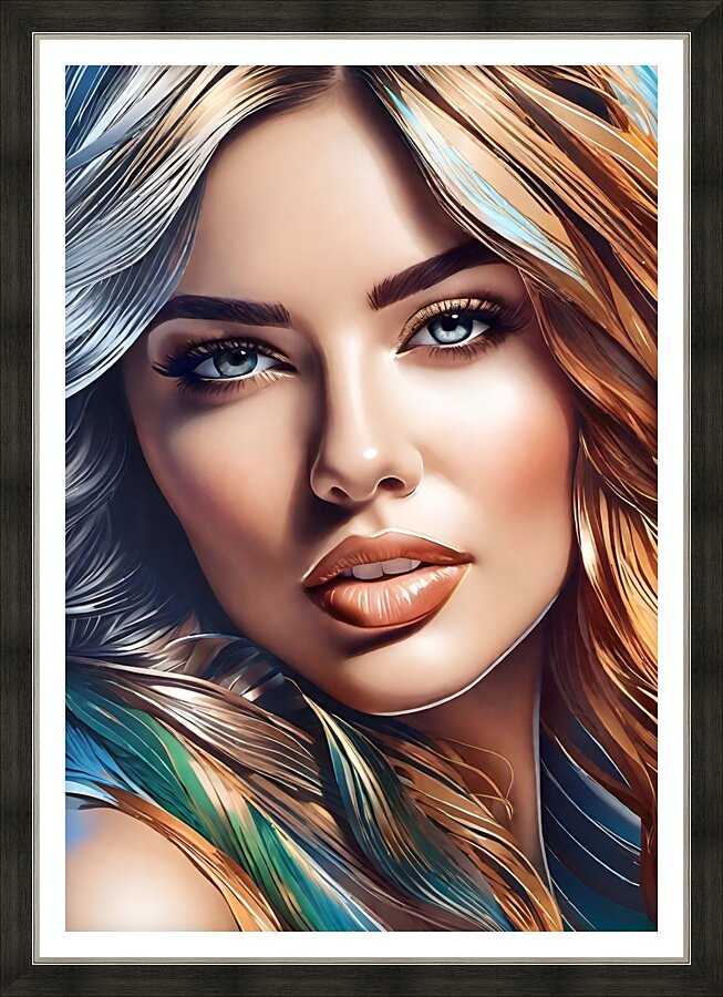 Stylish and Chic 36 Picture Frame print