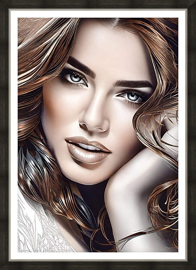Stylish and Chic 54 Picture Frame print
