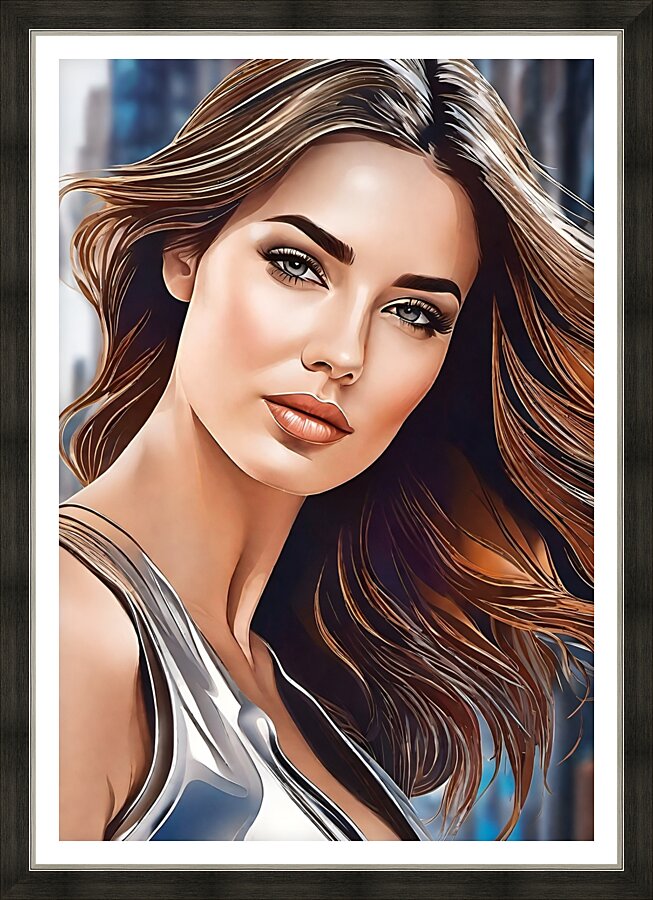 Stylish and Chic 38 Picture Frame print