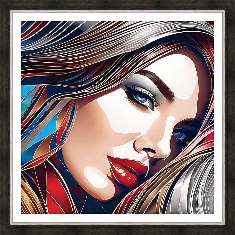 Stylish and Chic 70 Picture Frame print