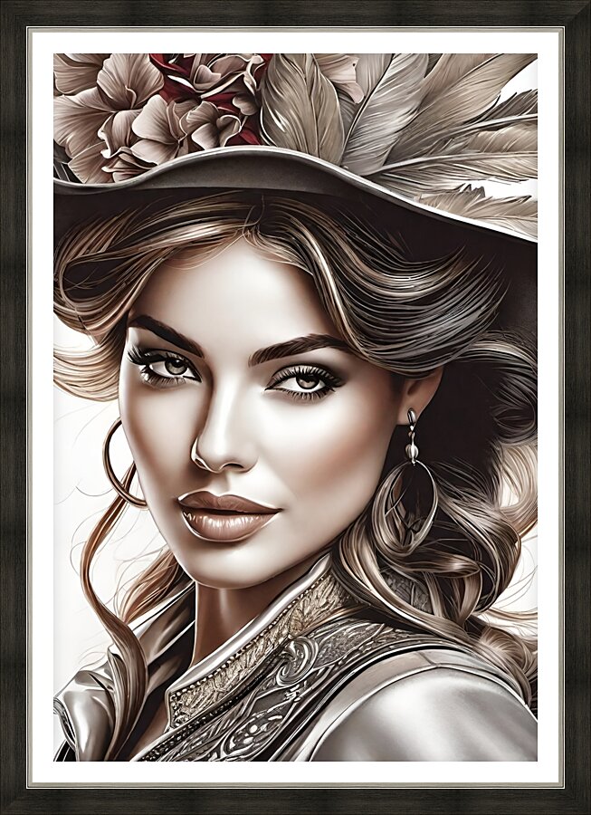 Stylish and Chic 27 Picture Frame print