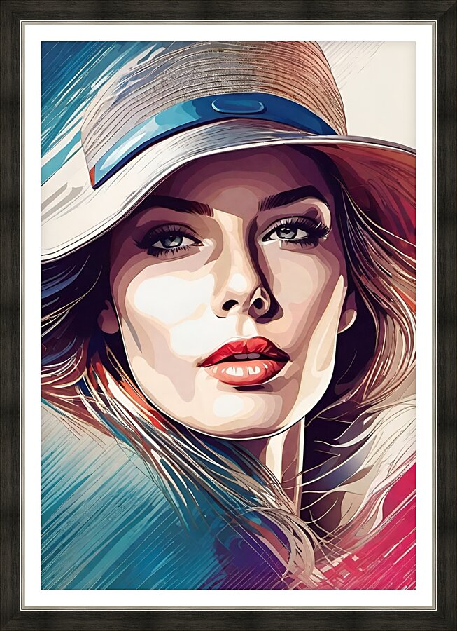 Stylish and Chic 40 Picture Frame print