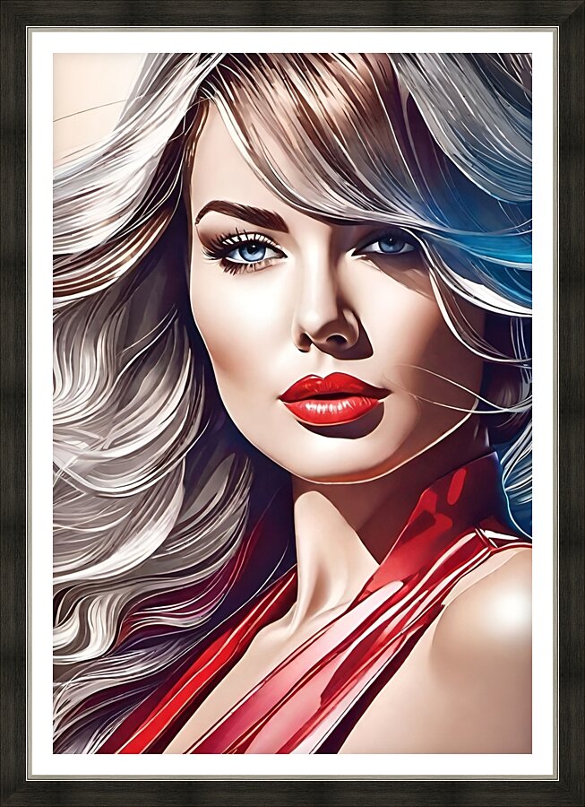 Stylish and Chic 60 Picture Frame print