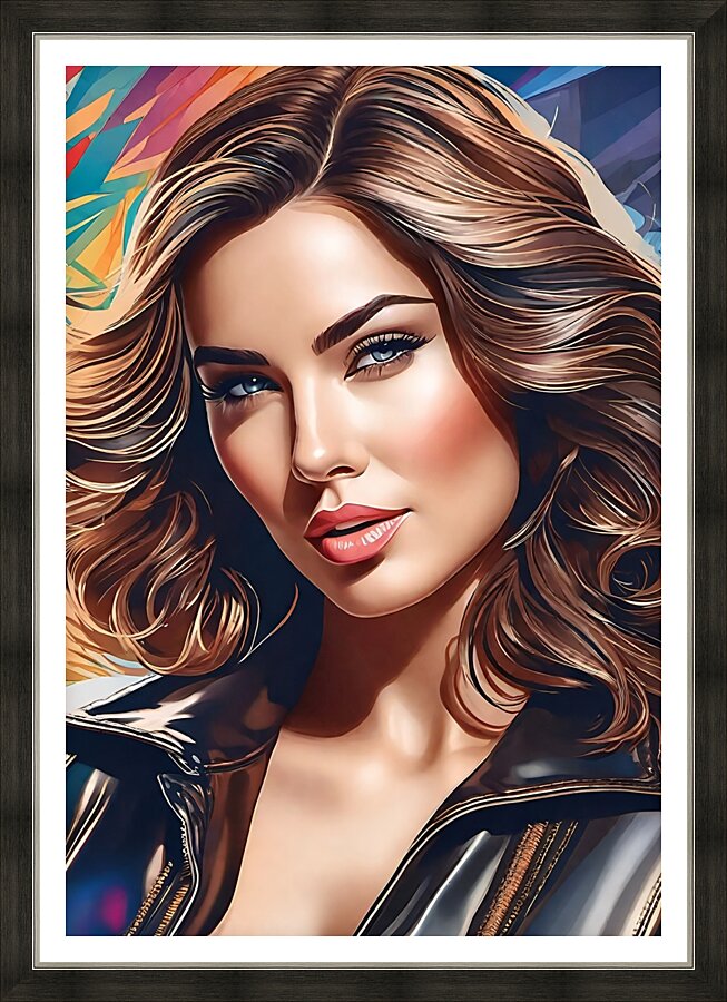 Stylish and Chic 26 Picture Frame print