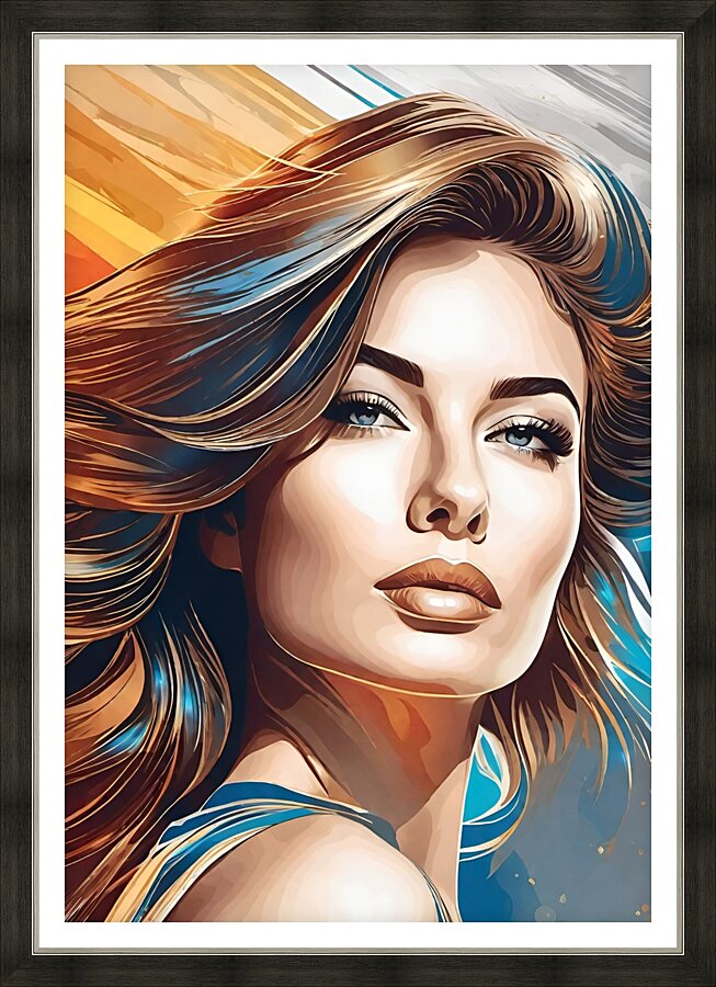 Stylish and Chic 52 Picture Frame print