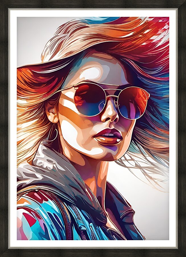 Stylish and Chic 76 Picture Frame print