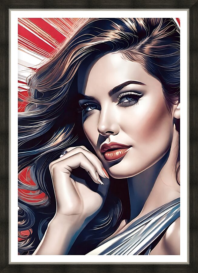 Stylish and Chic 65 Picture Frame print